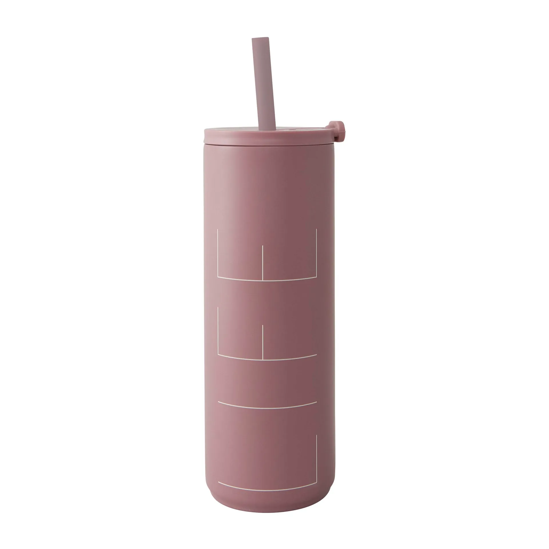 Travel Life termos z rurką 500 ml, Ash rose Design Letters