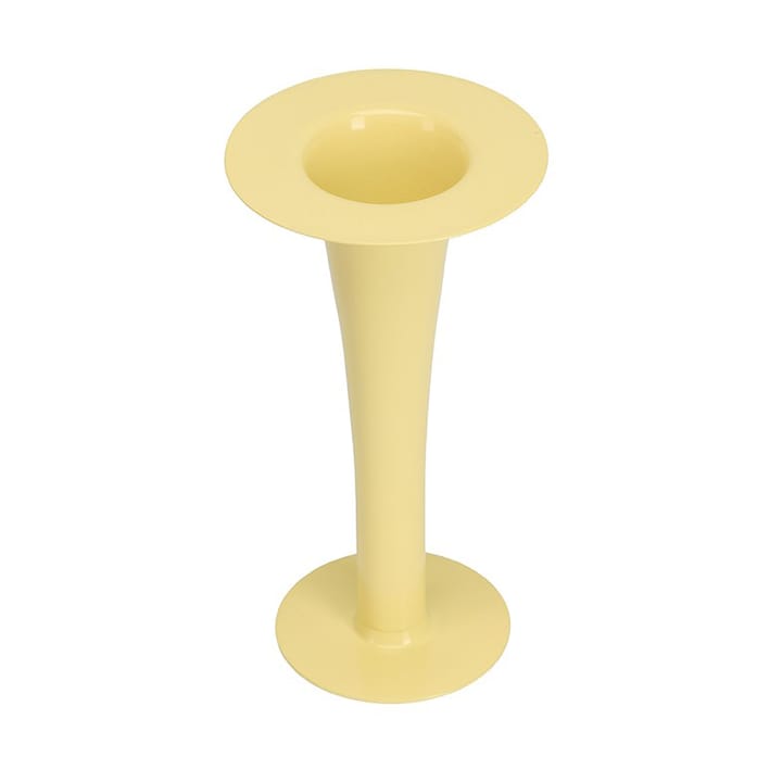 Trumpet 2-w-1 wazon i świecznik 24 cm - Yellow - Design Letters