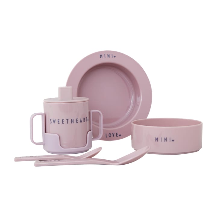 Ulubiony zestaw startowy Design Letters mini, Lavender Design Letters