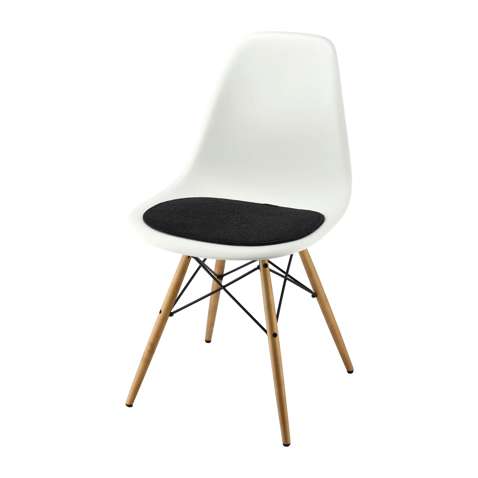Eames DSR/DSW poduszka, antracit Designers Eye