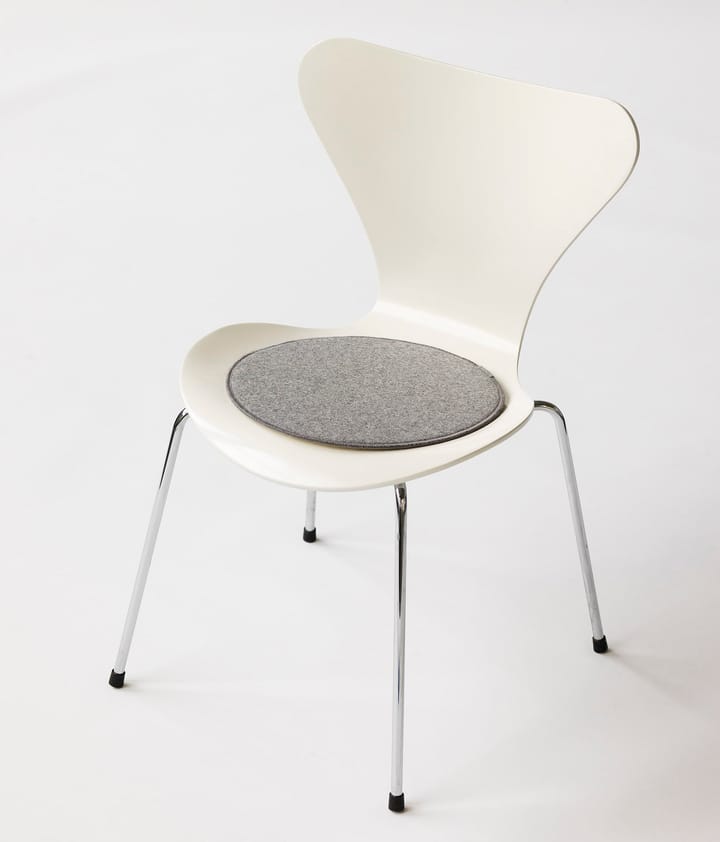 Poduszka na krzesło DOT  - srebrno - szary - Designers Eye