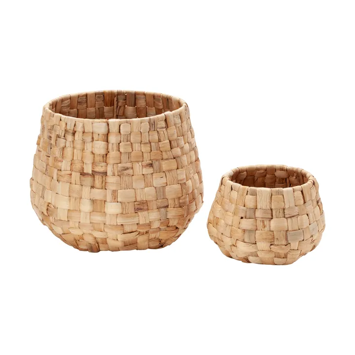 Donica Lily Panama, 2-pak - Naturalny - Dixie