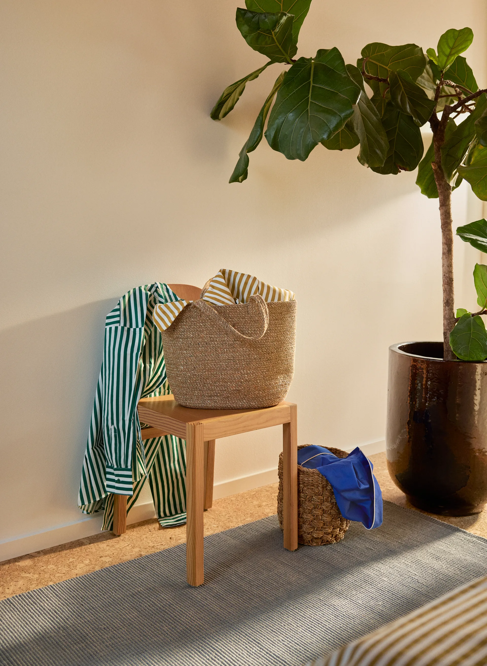 Dywan jutowy Fiona 80x180 cm, Cement grey Dixie