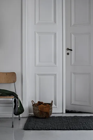 Dywan z juty ołowiany szary - 70x120 cm - Dixie