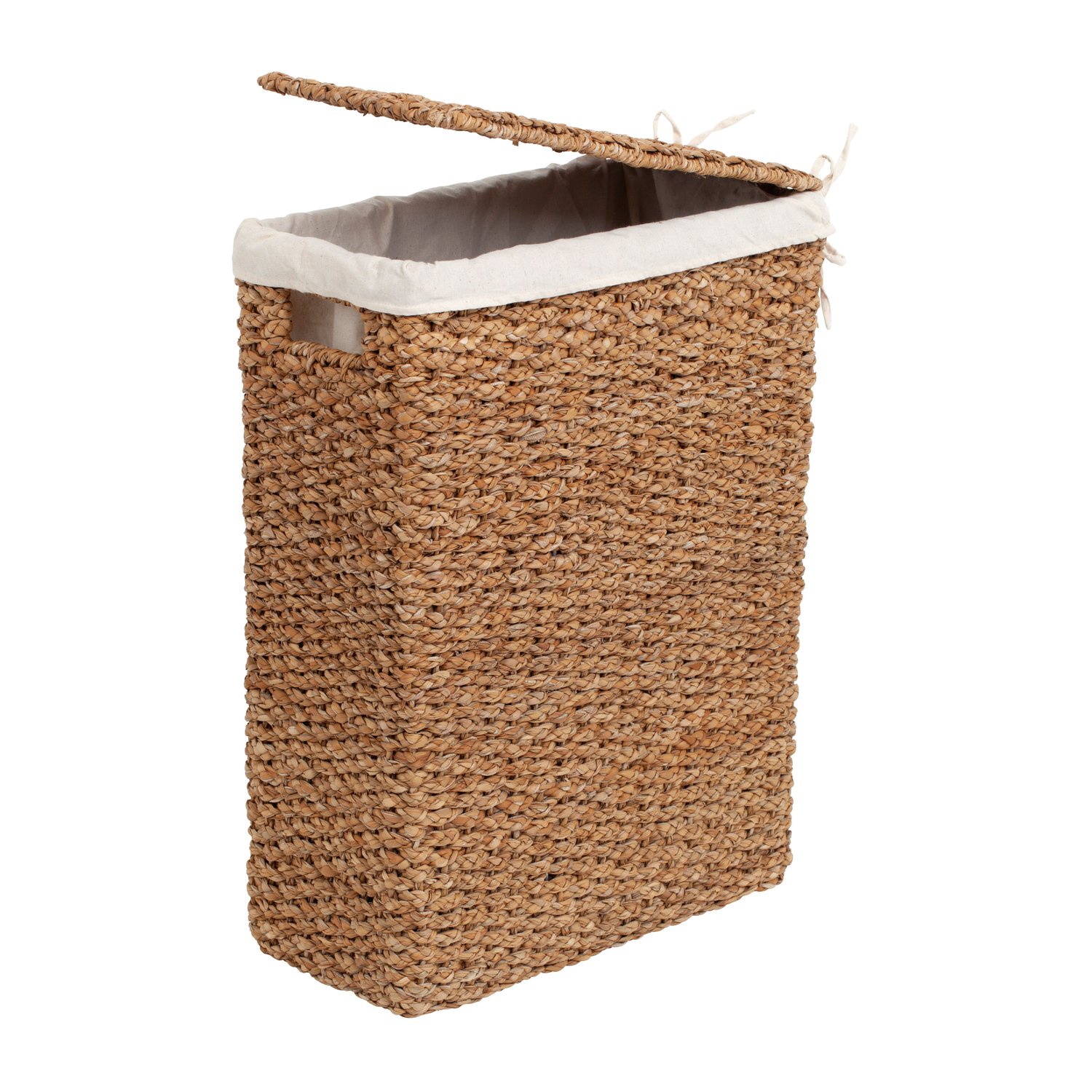 Dixie Esther pleciony kosz na pranie naturalny 58 cm
