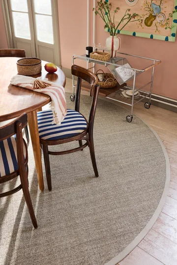 Kosz Emil seagrass mały 4-pak - Naturalny-brązowy - Dixie