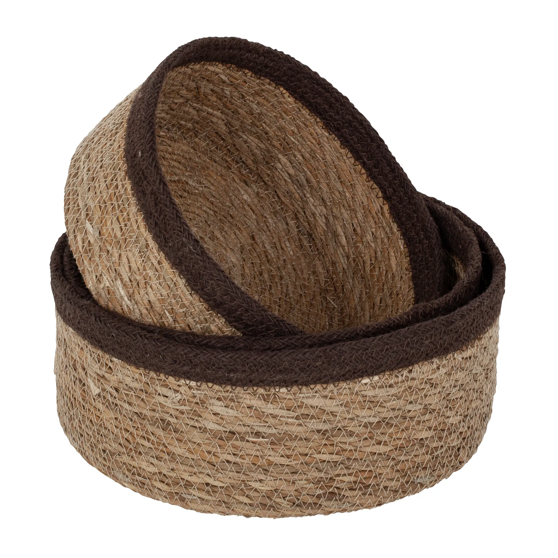 Kosz na pieczywo Emil 3-pak, Naturalny-brązowy Dixie