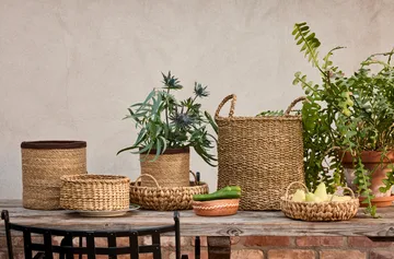 Koszyk Lily z uchwytem 2 części - Natural - Dixie