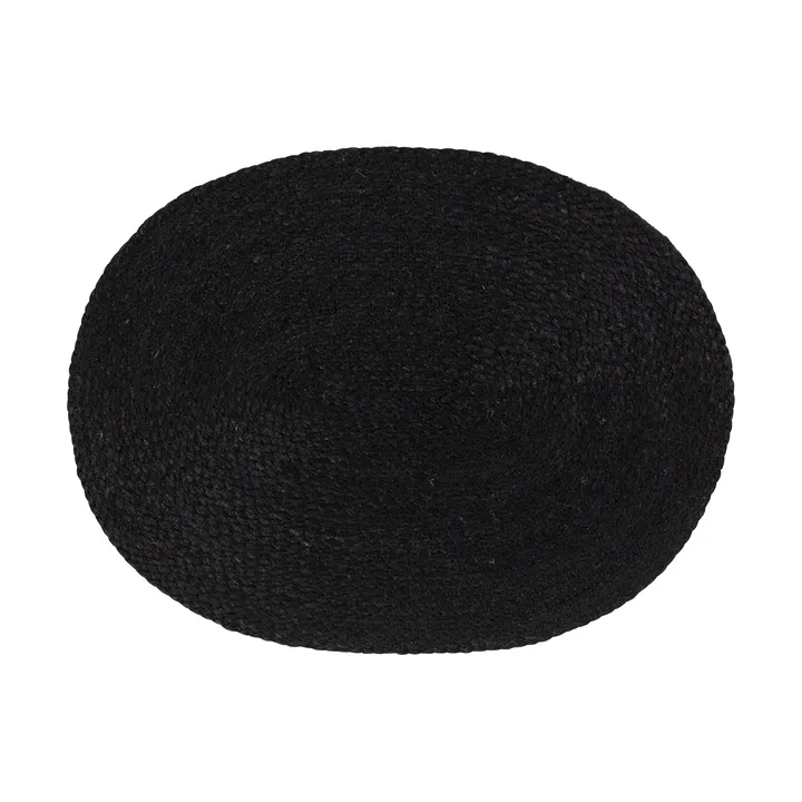 Podkładka stołowa Elin owalna - Black - Dixie
