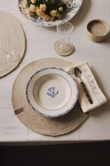 Podstawki szklane Ella Ø10,5 cm 6-pak - Beżowy - Dixie