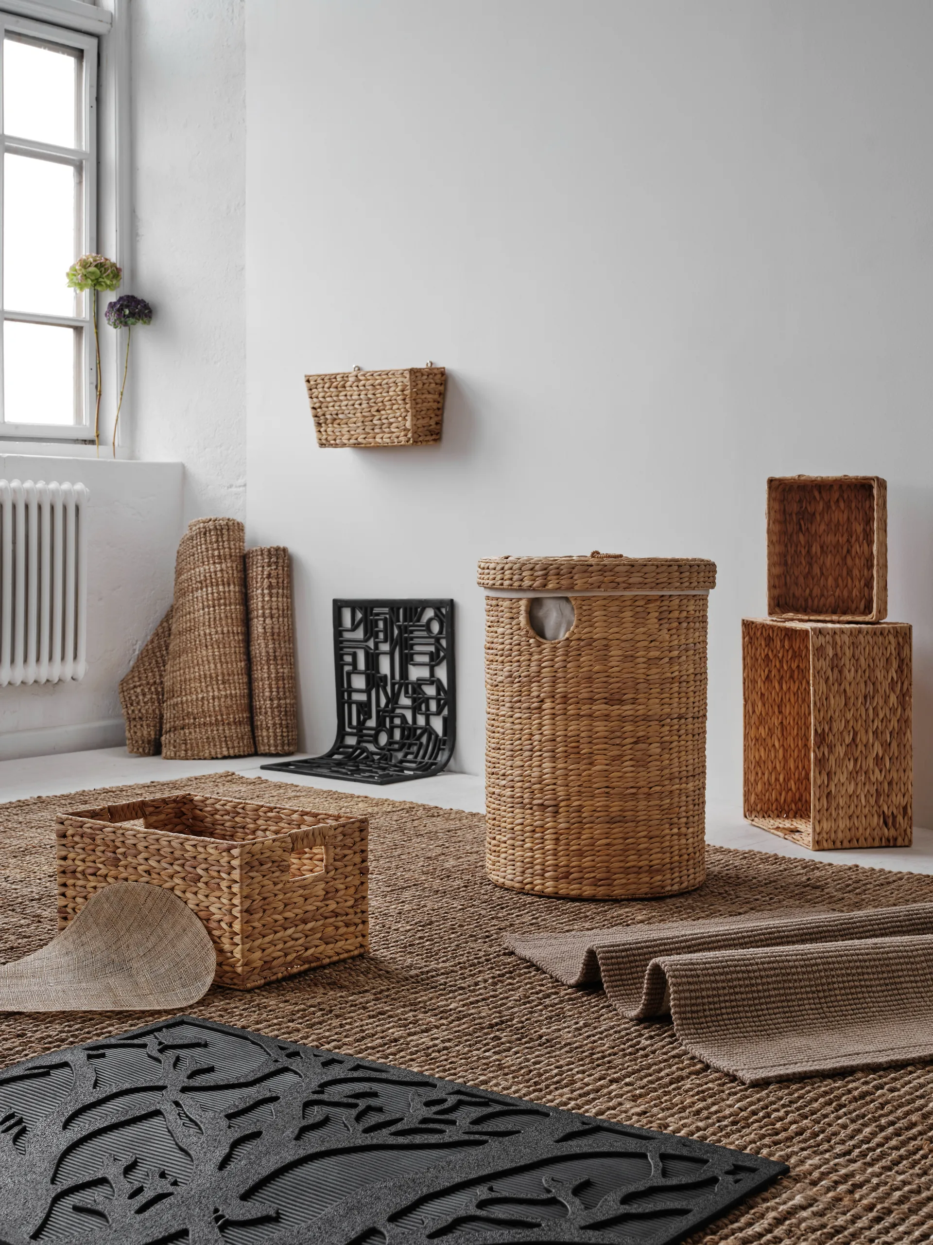 Pudełko do przechowywania małe Lily, 3-pak, Natural Dixie