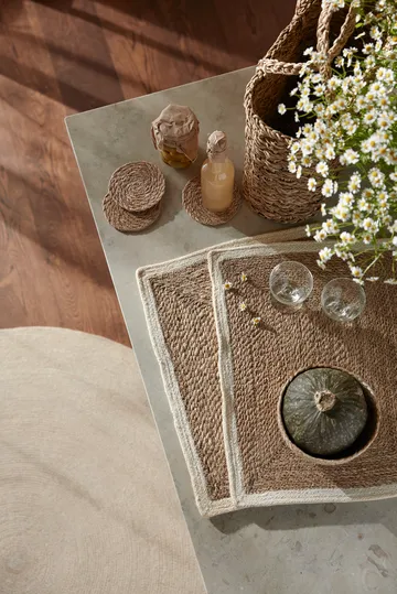 Taca stołowa Emil - naturalna biel - Dixie