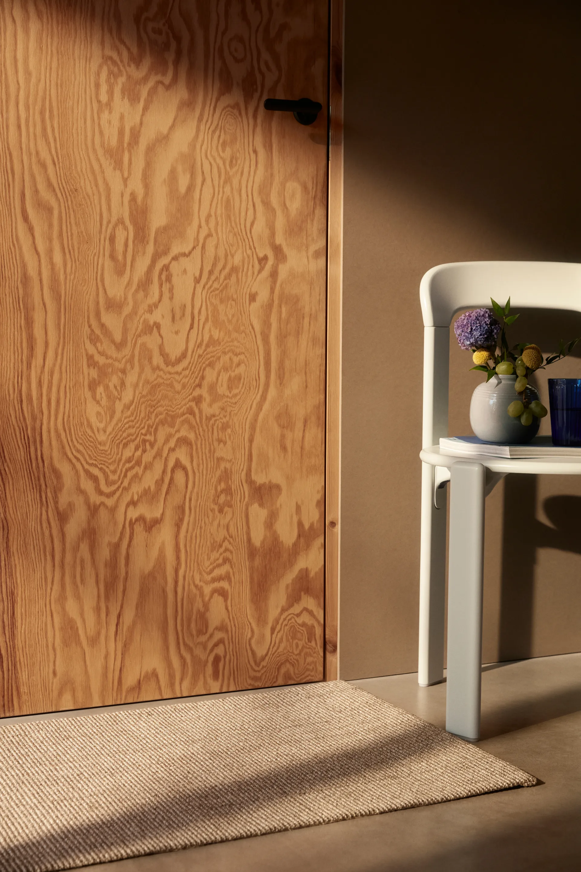 Wycieraczka Jenny Sisal naturalny szary, 60x90 cm Dixie