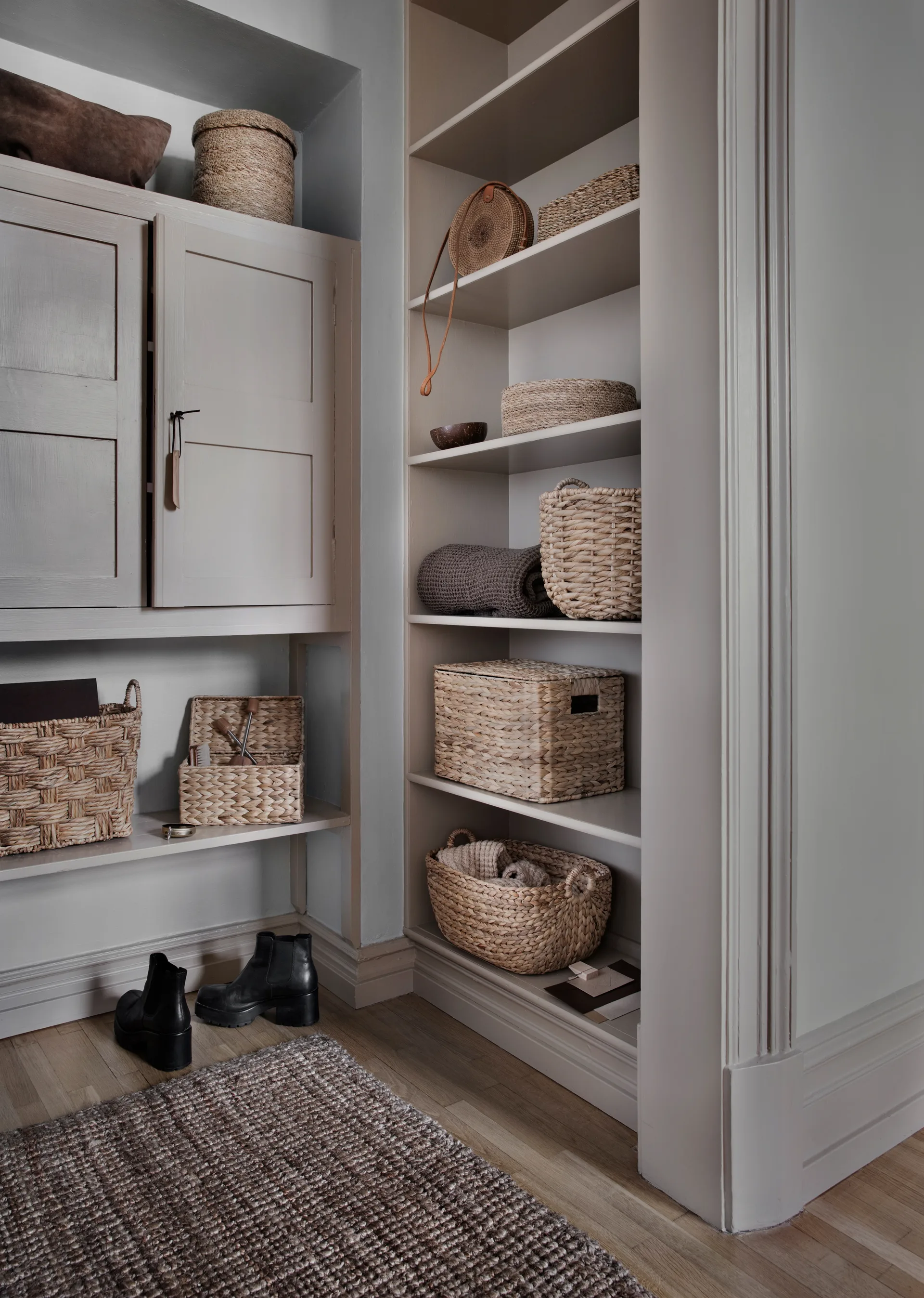 Wycieraczka Julia naturalny szary, 70x120 cm Dixie