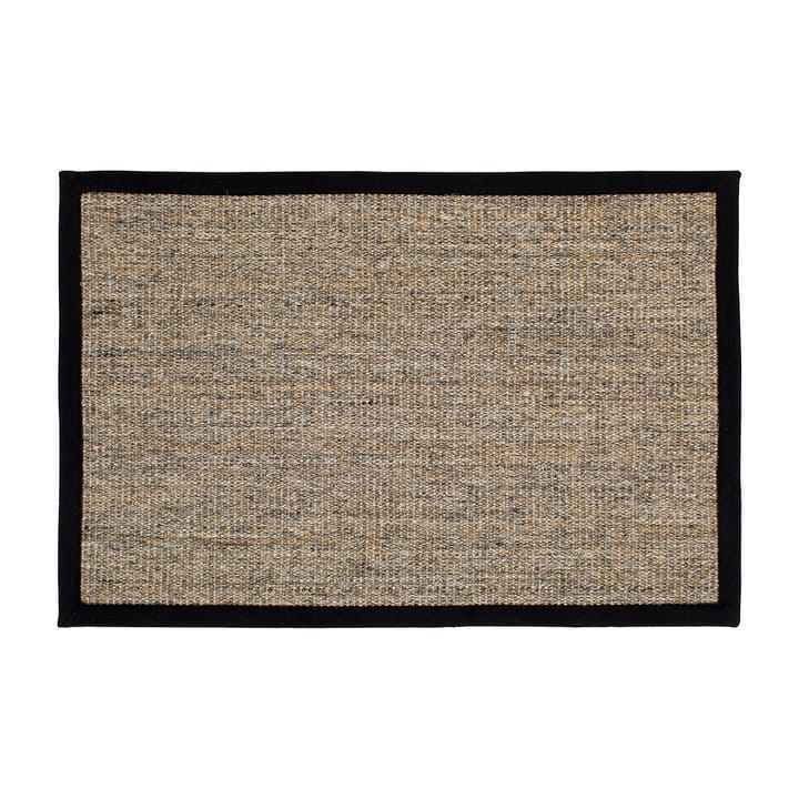 Wycieraczka sizalowa naturalna-czarna - 60x90 cm - Dixie