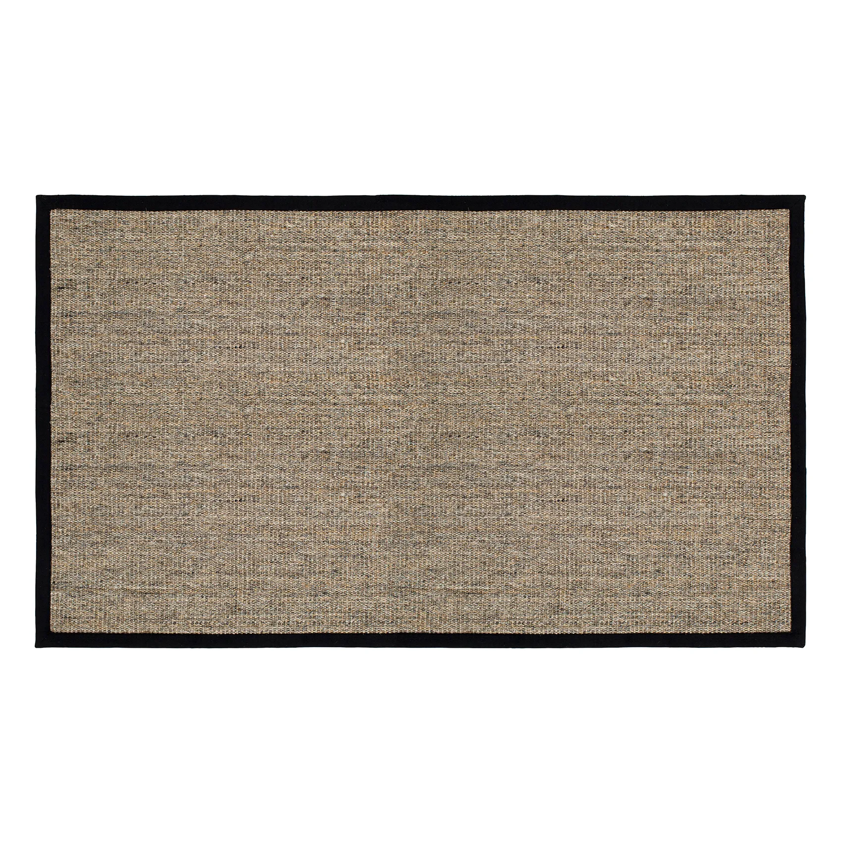 Wycieraczka sizalowa naturalna-czarna, 70x120 cm Dixie