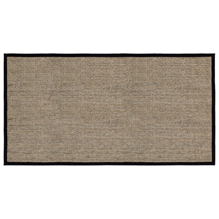 Wycieraczka sizalowa naturalna-czarna - 80x150 cm - Dixie