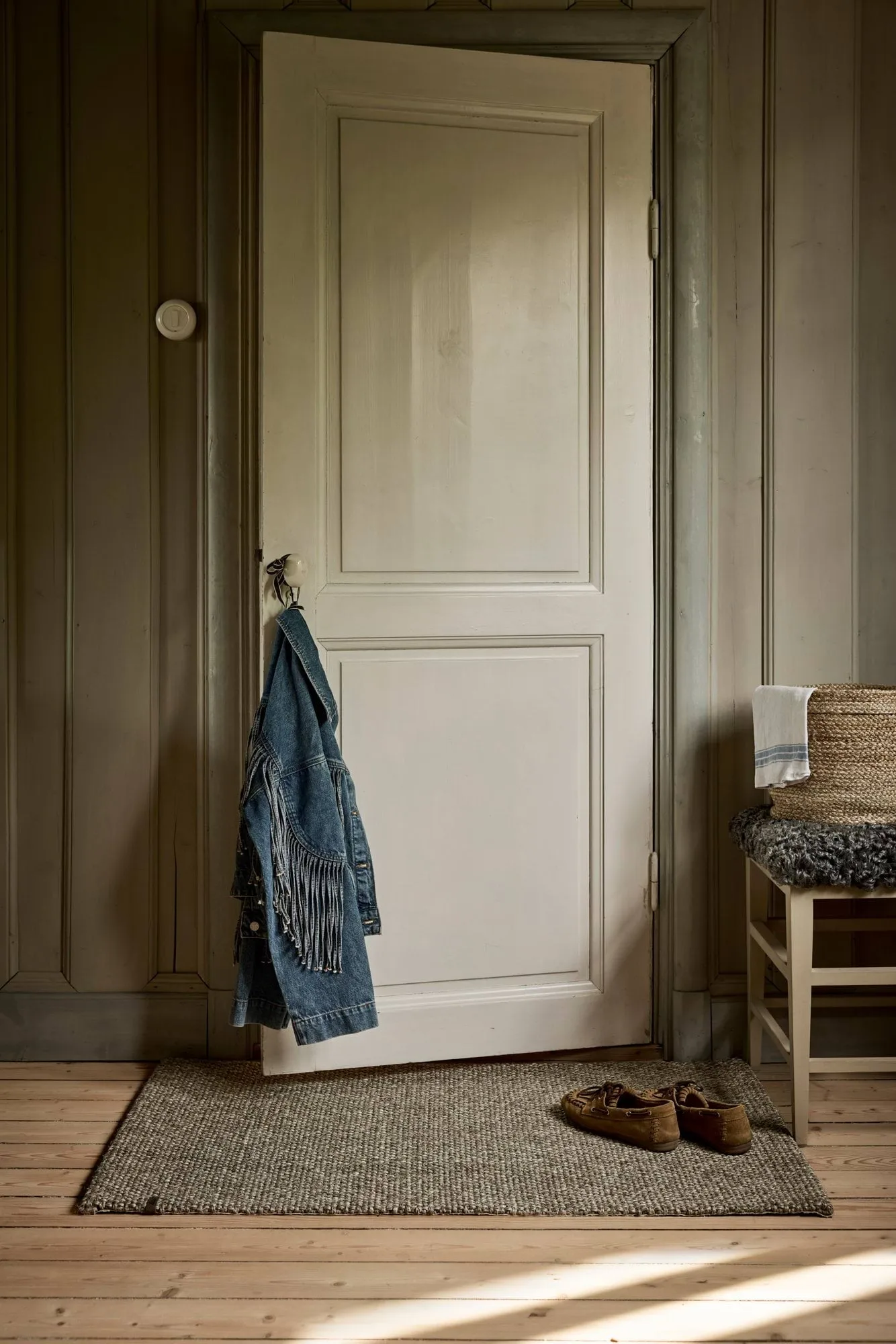 Wycieraczka Wilma, Natural grey, 70x120 cm Dixie