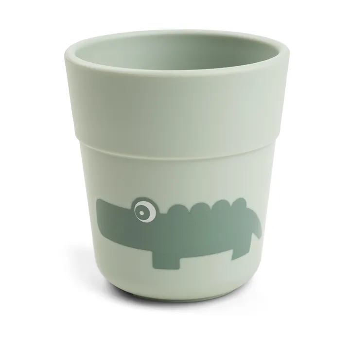 Croco foodie minikubek 130 ml - Green - Done by deer