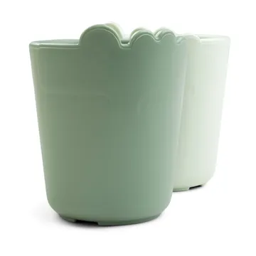 Croco kiddish minimug 100 ml, zestaw 2 szt. - Green - Done by deer