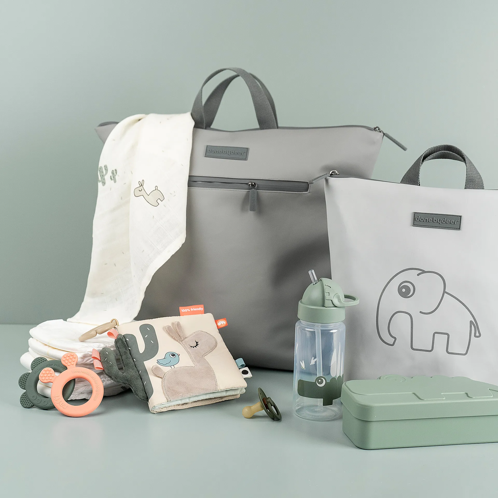 Lunchbox Croco Kiddish, Green Done by deer