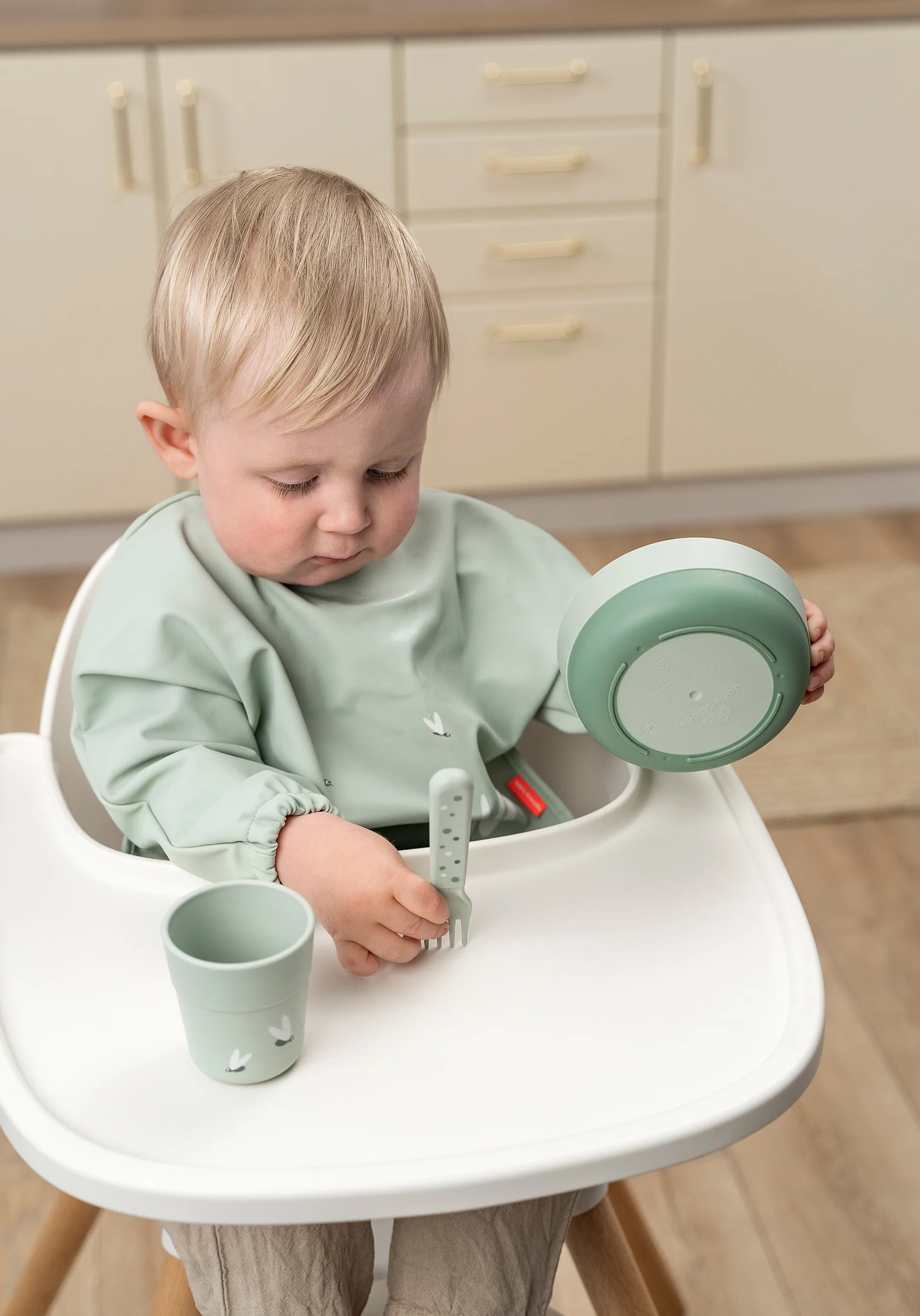 Miska Croco Foodie Ø12 cm, Green Done by deer