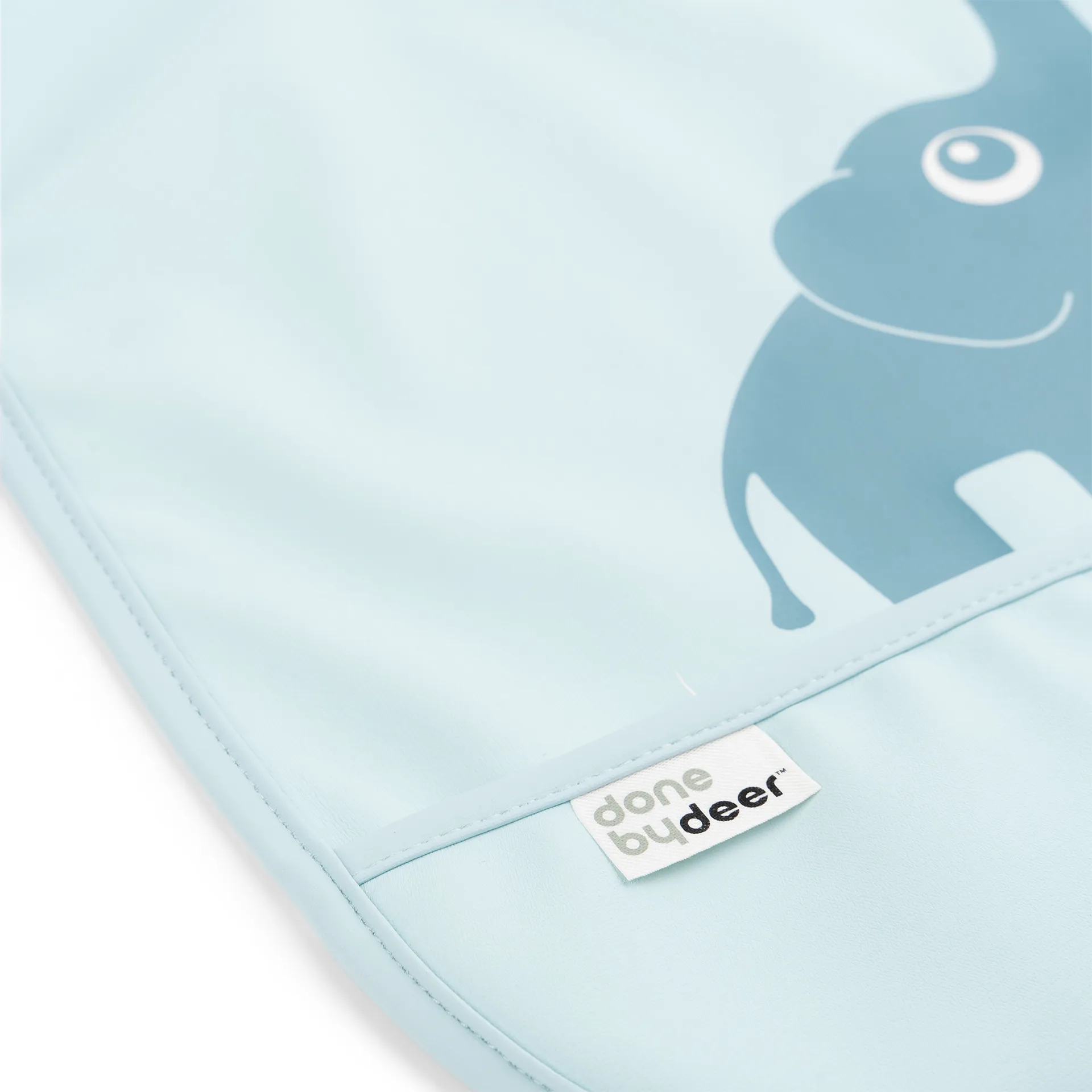 Śliniak Elphee z rzepem 2-pak, Blue Done by deer