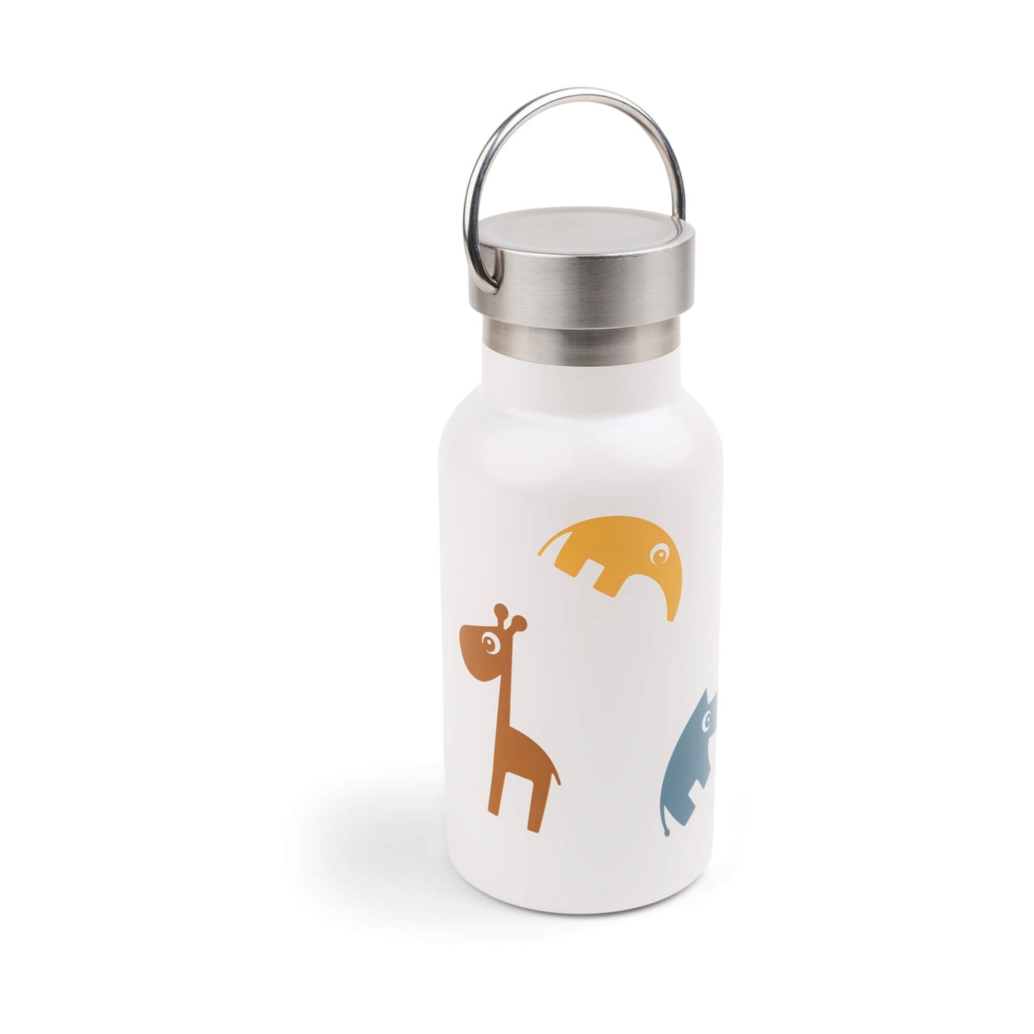 Done by deer Termos Deer Friends 350 ml Biały | Skandynawski Design | Dzbanki termiczne | Biały