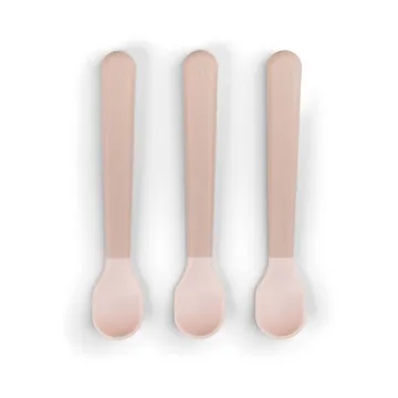 Łyżka Easy-Grip Foodie 3-pak - Powder - Done by deer