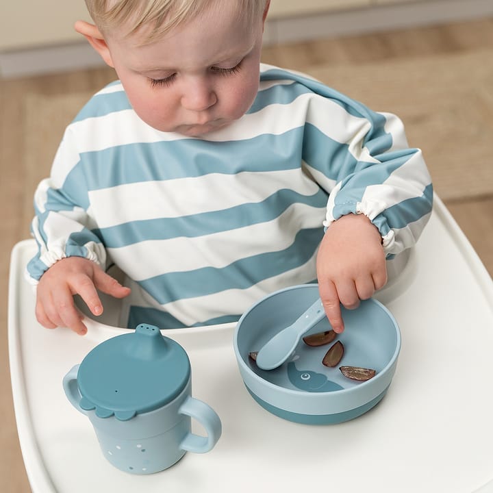 Zestaw sztućców Happy Dots Foodie 3 części, Blue Done by deer