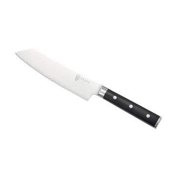 Asama nóż Kiritsuke - Stal nierdzewna, czarny, 33 cm - Dorre