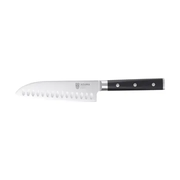 Asama Santoku nóż szefa kuchni 18 cm - Stal nierdzewna - Dorre