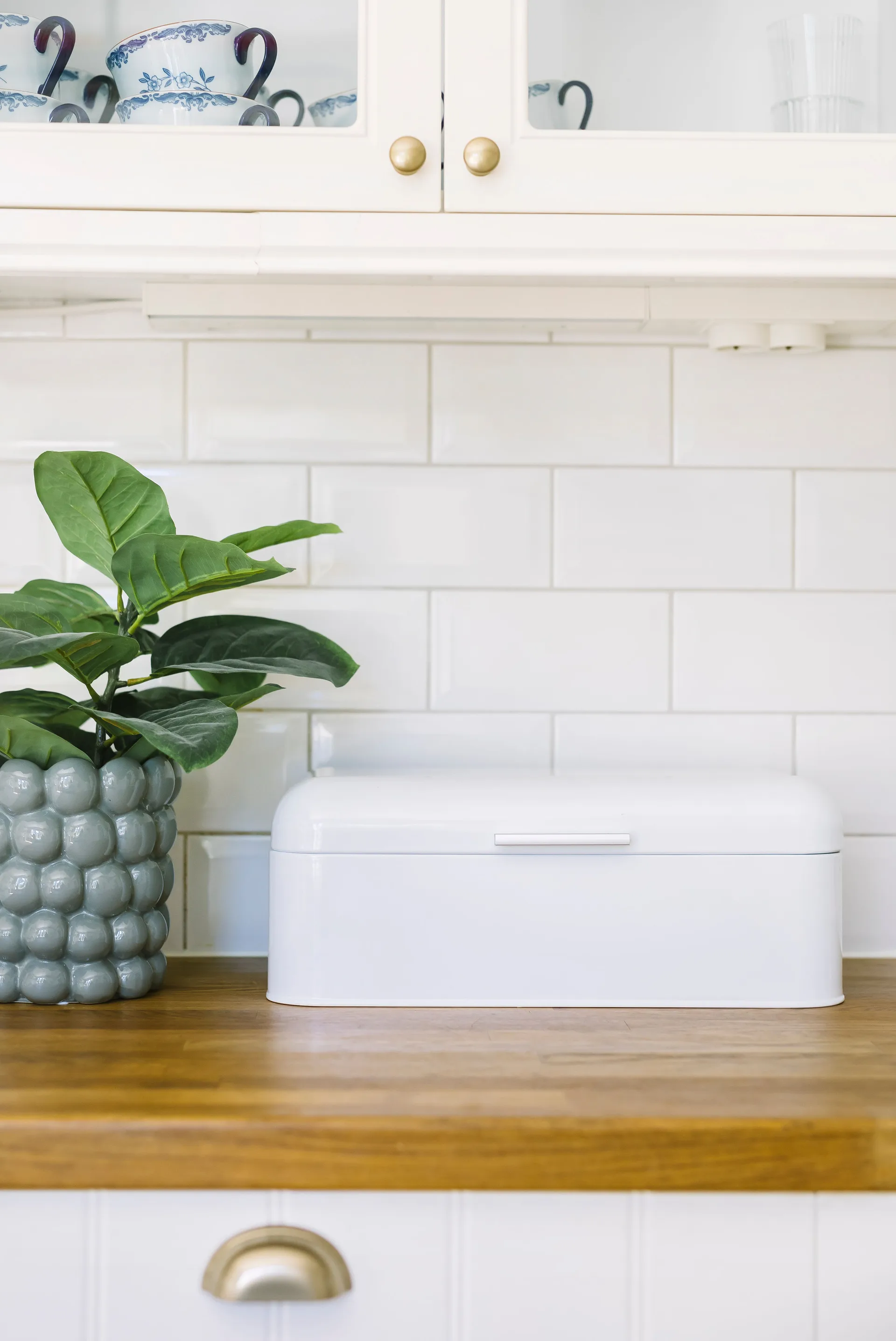 Bella chlebak stal węglowa 23x42 cm, Biały Dorre