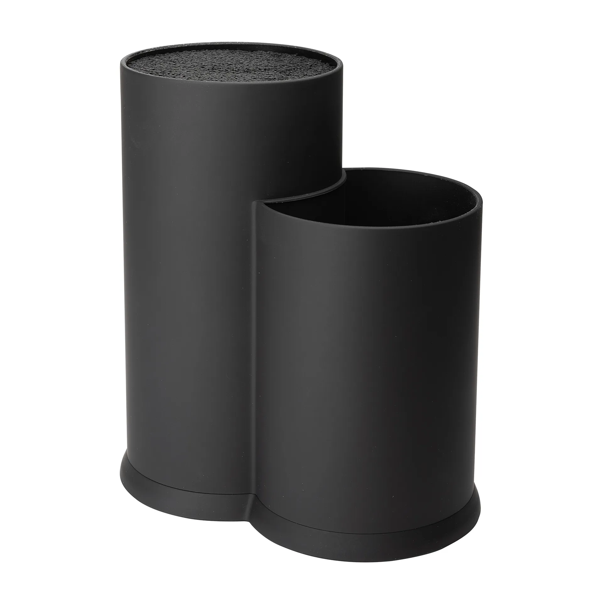 Blok na noże i przybory kuchenne Vida 23 cm, Czarny Dorre