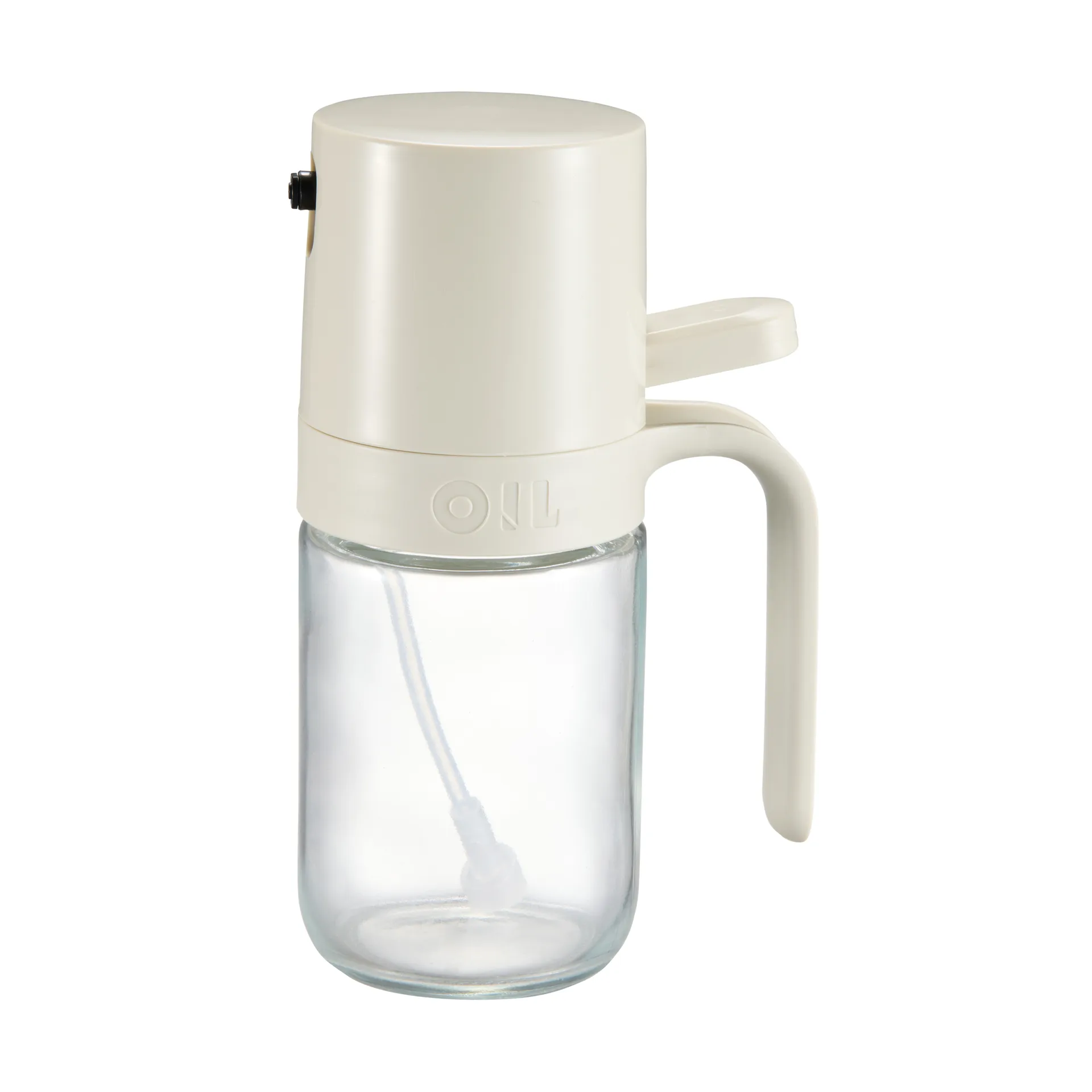 Butelka na olej z atomizerem Orla, Biały, 180 ml Dorre