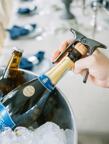 Carla otwieracz do szampana - Szary - Dorre