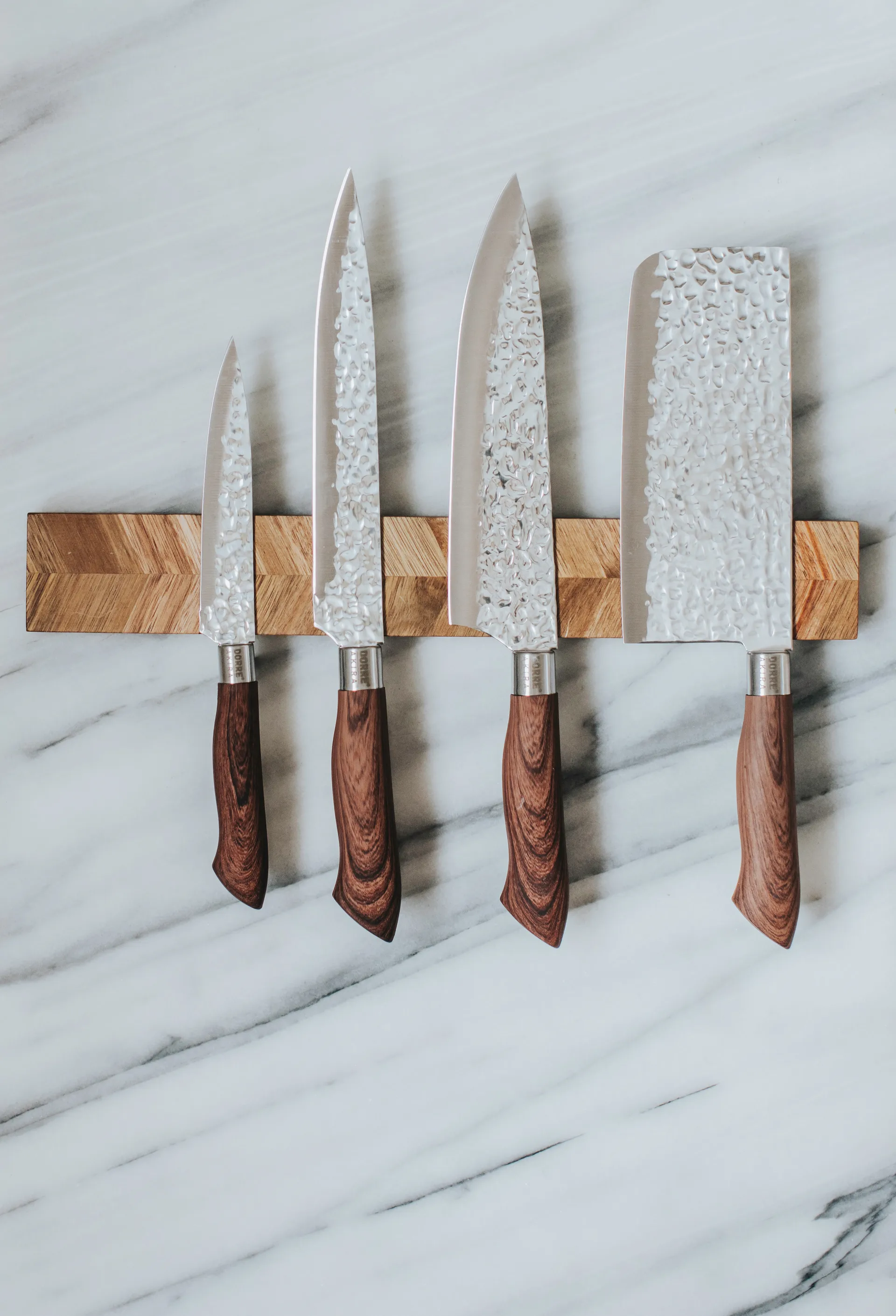 Chiński nóż kuchenny Akira 30 cm, Brązowy Dorre