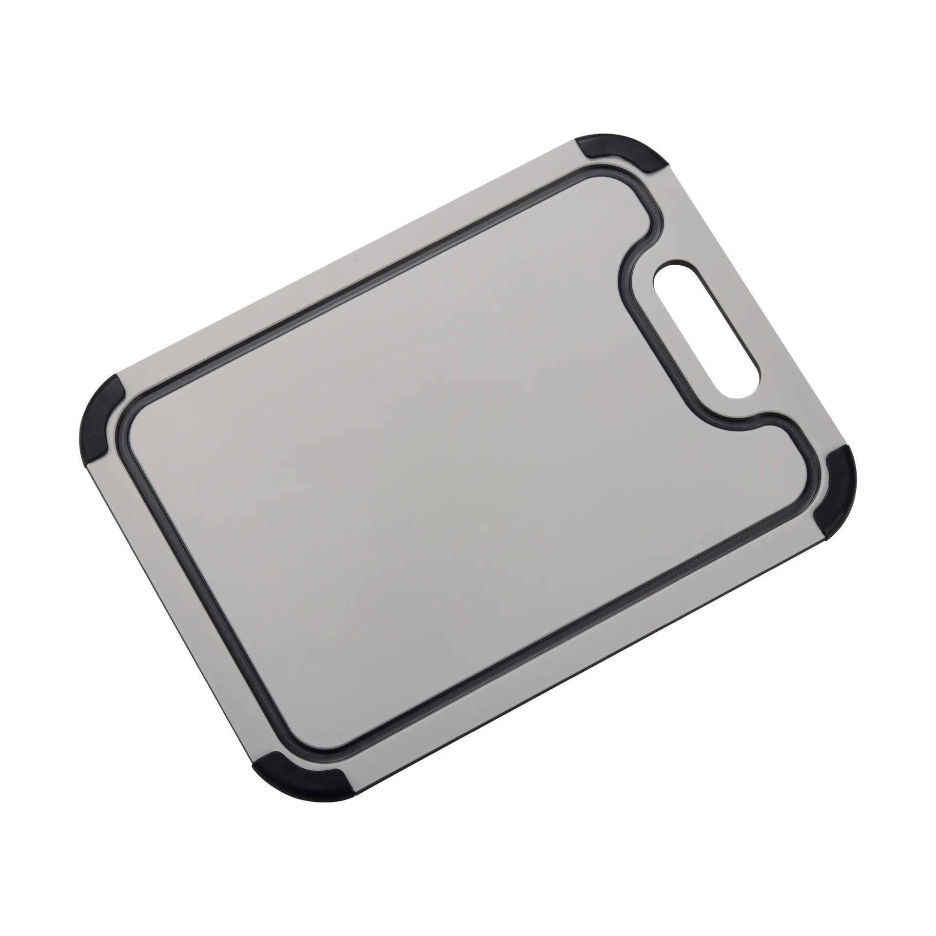 Deska do krojenia Sibel plastik silikonowe nóżki, 37x27,5 cm Dorre