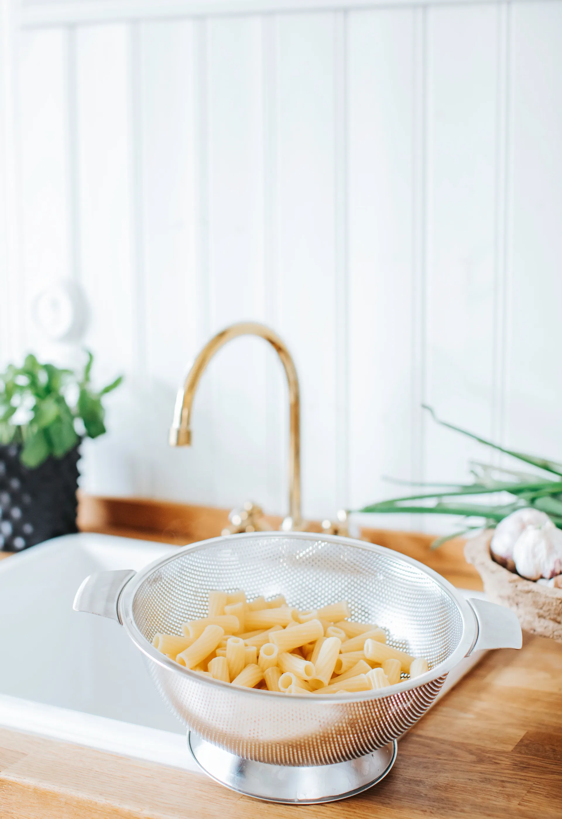 Durszlak Dara Ø22,5 cm, Stal nierdzewna Dorre