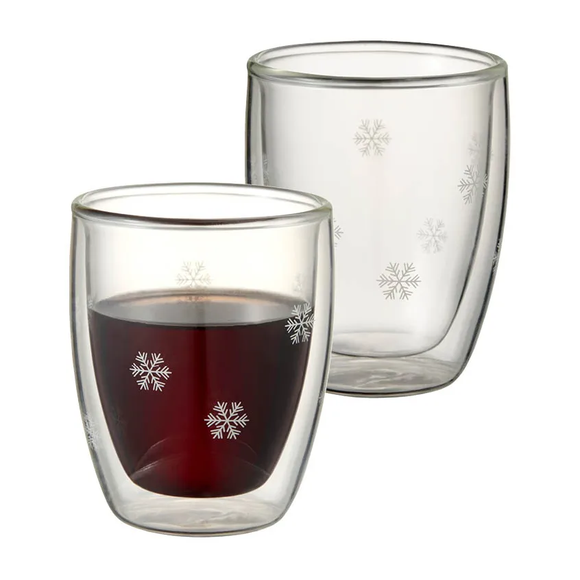 Dwuścienne szklanki Snöstjärna 2-pak, 130 ml Dorre