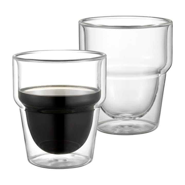 Filiżanka do kawy Kenya 320 ml 2-pak - Szkło - Dorre