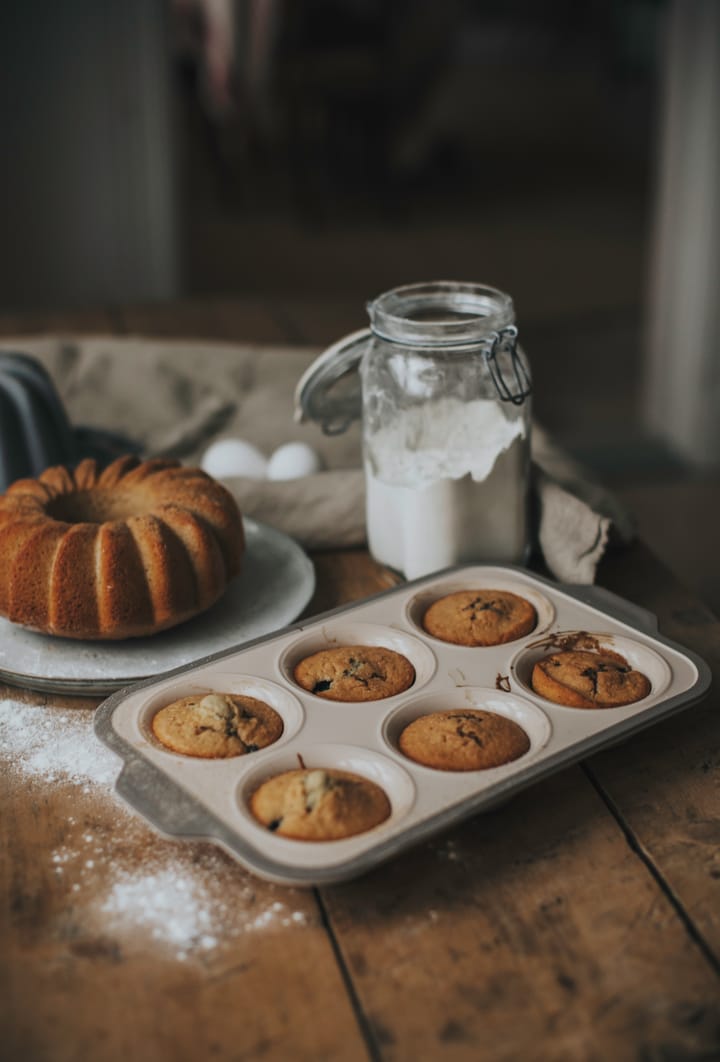 Foremki na muffinki Cookie, 12 szt., Beżowe Dorre