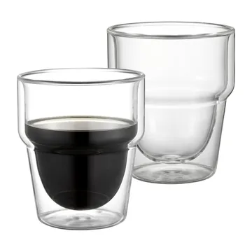 Kenya filiżanka do kawy 320 ml, 2‑pak - Szkło - Dorre