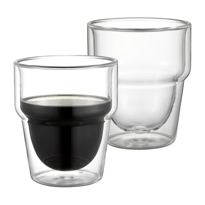 Kenya filiżanka do kawy 320 ml, 2‑pak - Szkło - Dorre