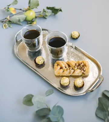Kirk filiżanka do kawy, podwójna ścianka, 240 ml, 2‑pak - Szkło - Dorre