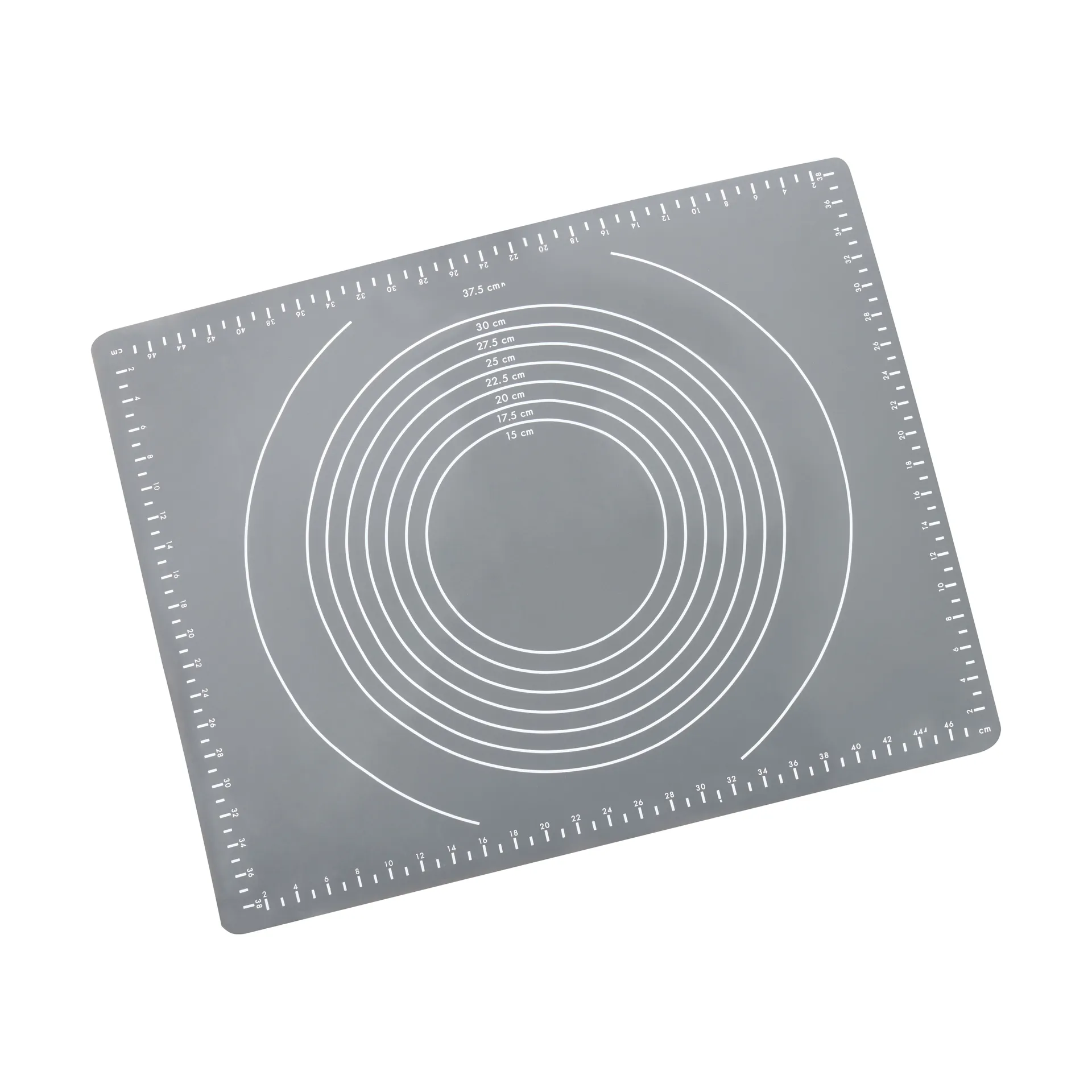 Mata do pieczenia Cookie 50 cm, Szary silikon Dorre