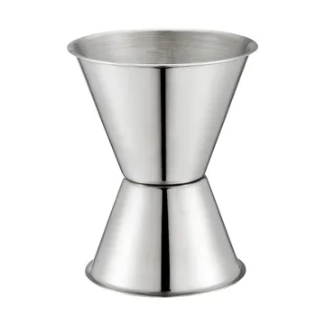 Maya odwracalny miarka barmańska 40–60 ml - Srebrna  - Dorre