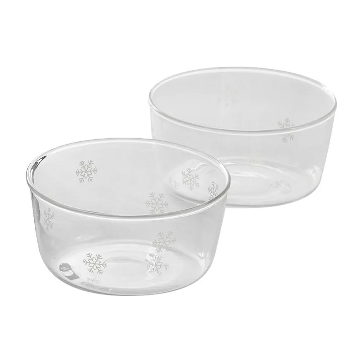 Miska Snöstjärna Ø10 cm 2-pak - Szkło - Dorre