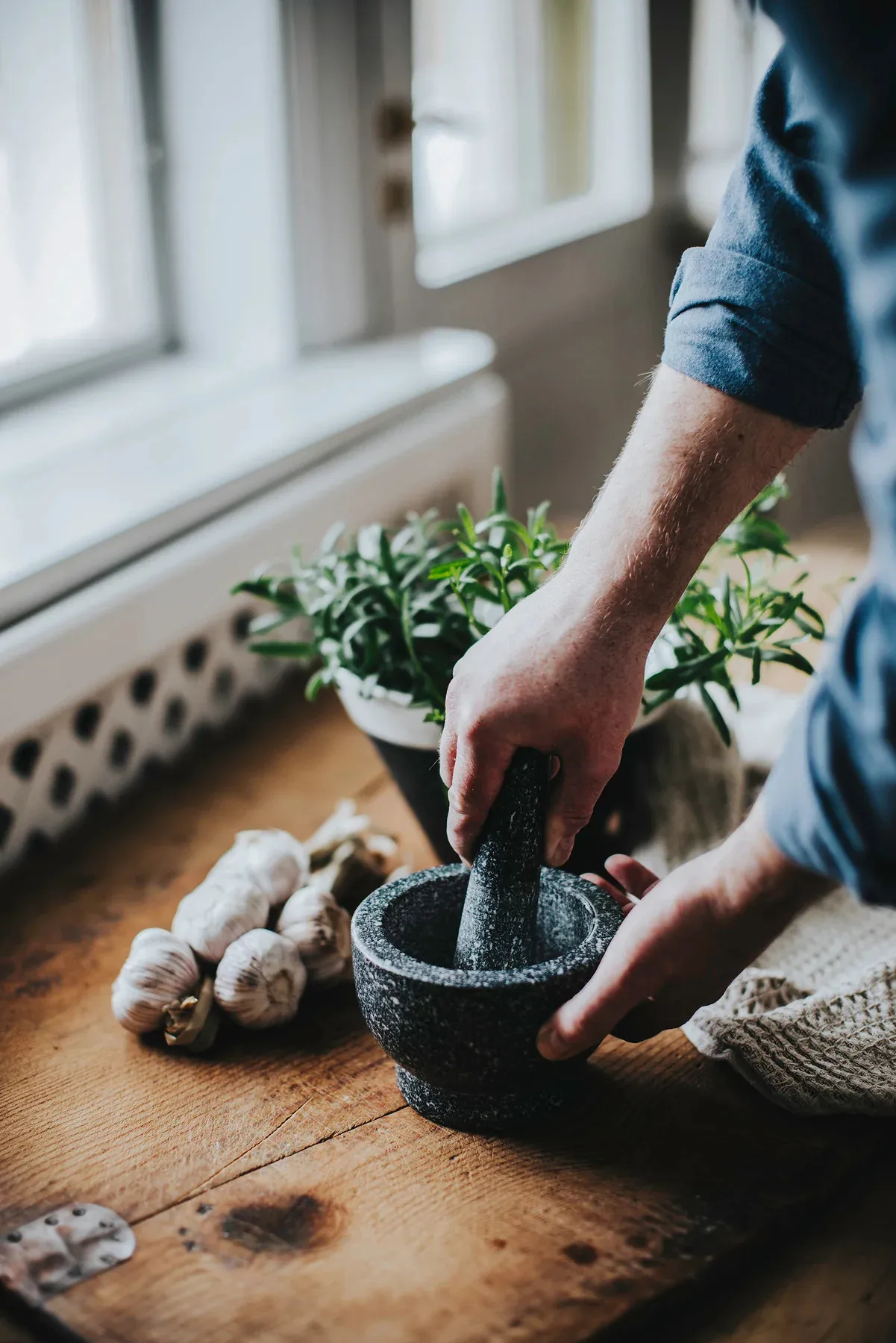 Moździerz Birkedal Ø13 cm, Granit Dorre