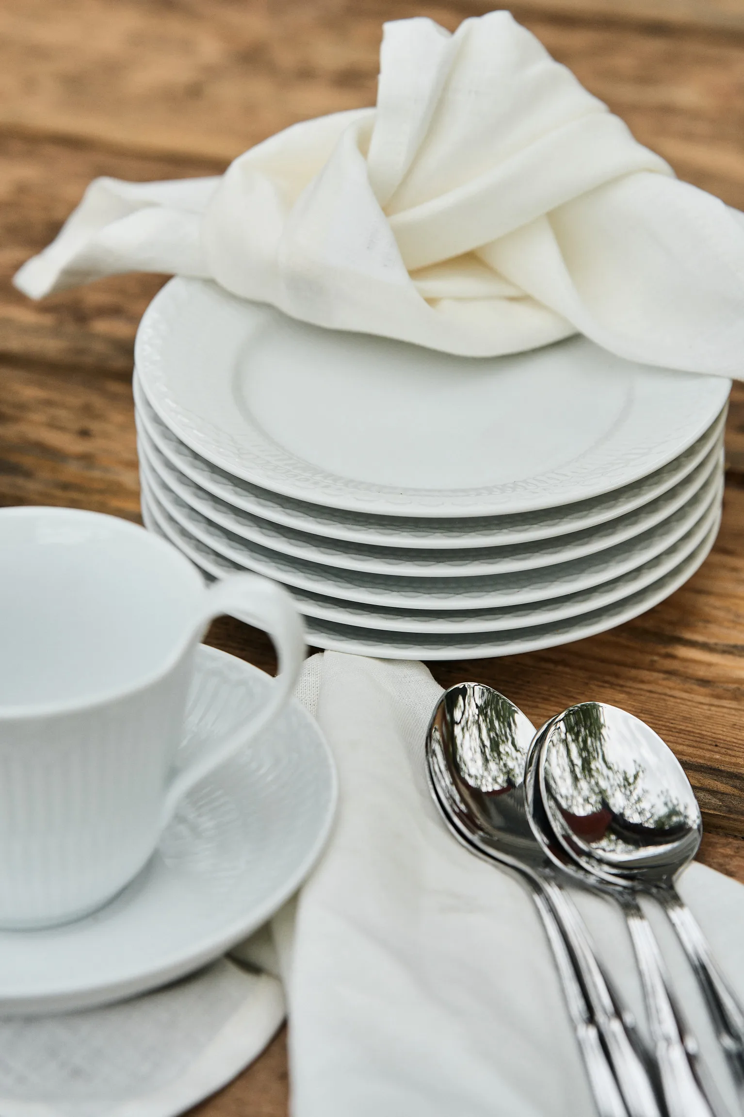 New England łyżeczka deserowa 6-pak, Stal nierdzewna Dorre